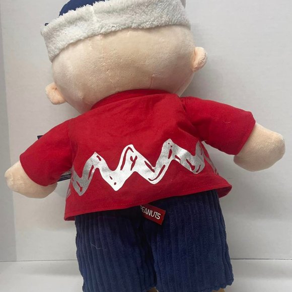Peanuts Charlie Brown 21" Plush 70th Anniversary Christmas Holiday with tags.. - Picture 7 of 7